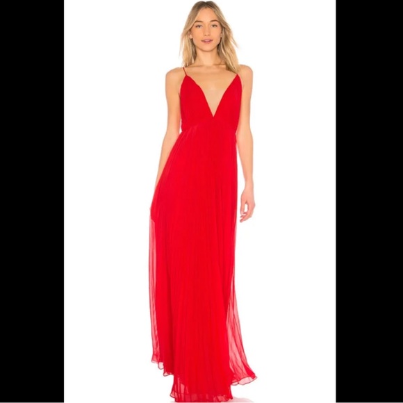 J.Jill Stuart Veronika Shiffon Gown Maxi Dress - Picture 15 of 15